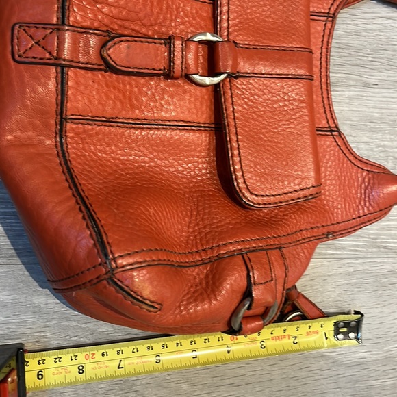 Small orange Cole Haan handbag - Picture 10 of 12